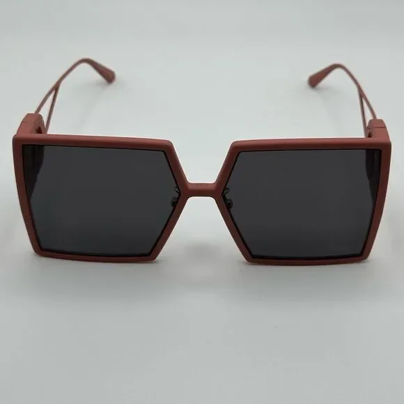NEW Dior Sunglasses 30Montaigne SU 41A0 Matte Pink Grey Women